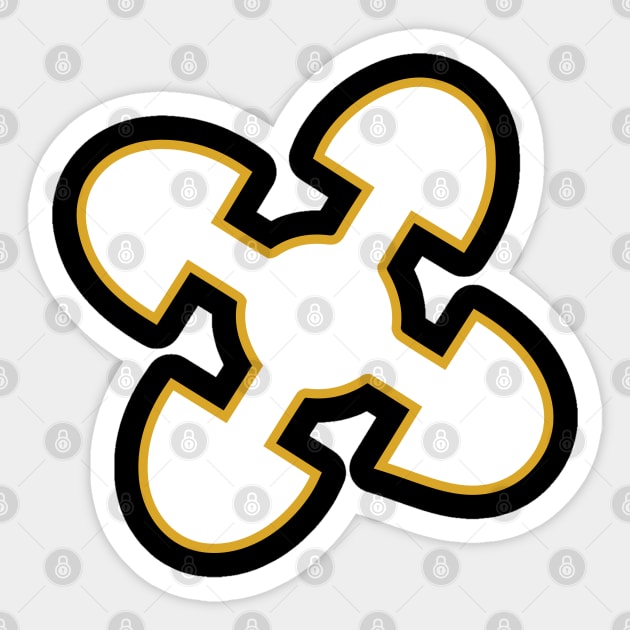 Akoma Ntoso | Adinkra Symbol | African | African American | Black Lives Sticker by UrbanLifeApparel